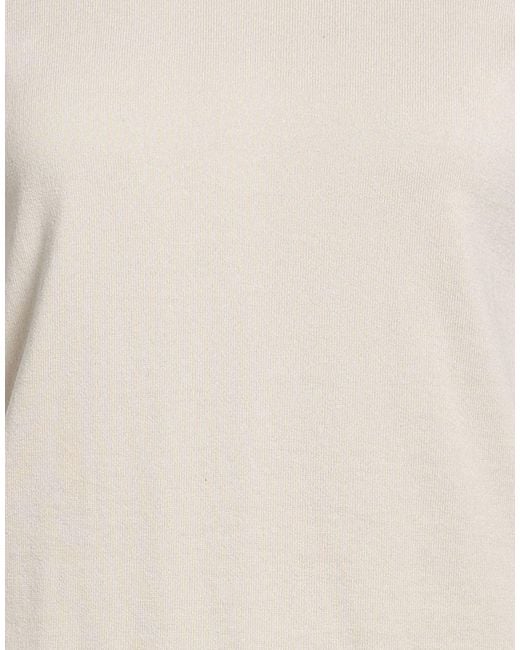 Alpha Studio White Sweaters