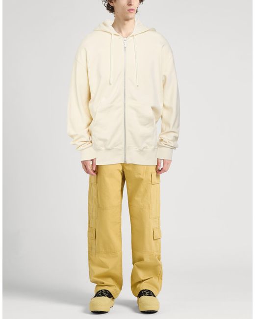 DISCLAIMER White Sweatshirt for men