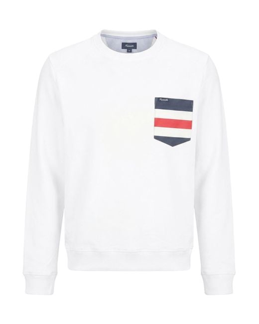 Façonnable White Sweatshirt for men