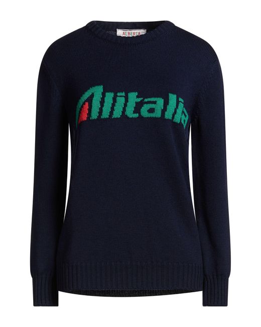 Alberta Ferretti Blue Sweater Virgin Wool