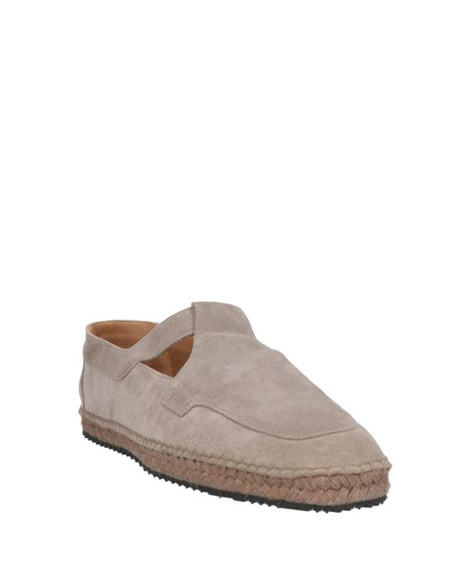 Giorgio Armani Gray Espadrilles for men