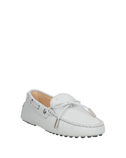 Tod's White Mokassin