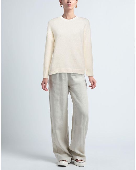 Alpha Studio White Jumper