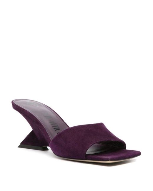 The Attico Purple Sandale