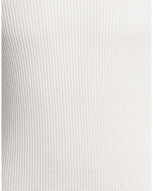 Fedeli White Ivory Sweater Cotton for men