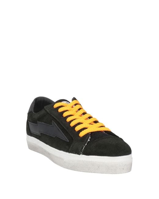 Sanyako Black Trainers for men