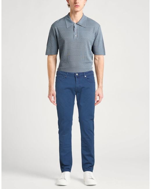 Incotex Blue Division Jeans Cotton, Elastane for men