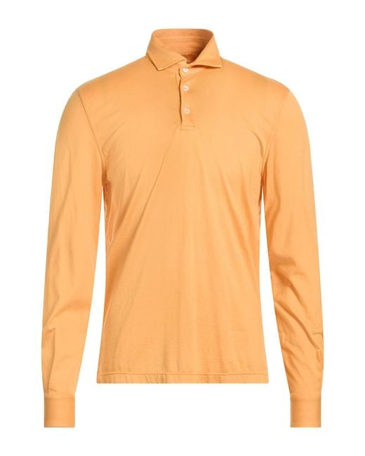 Polo Fedeli de hombre de color Orange