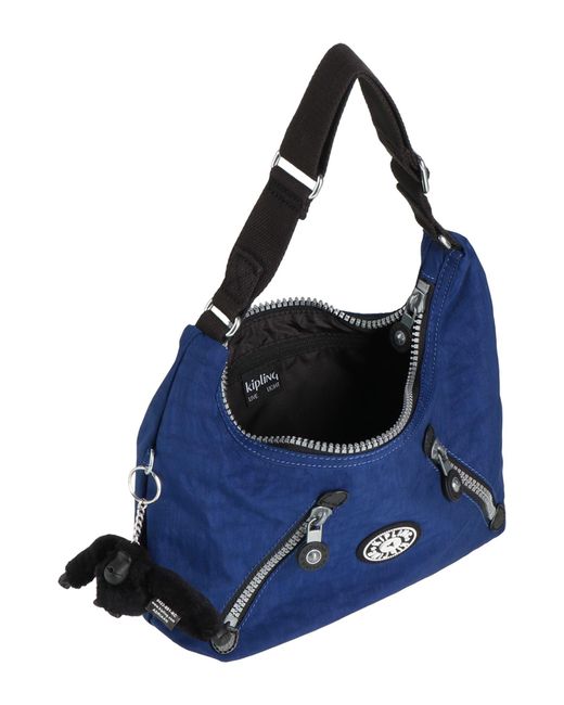 Kipling Blue Shoulder Bag Polyamide