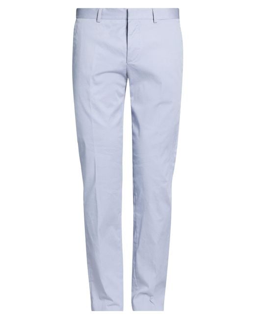 Grifoni Blue Light Pants Cotton, Elastane for men