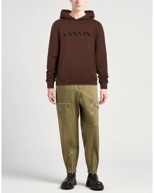 Lanvin Brown Sweatshirt for men