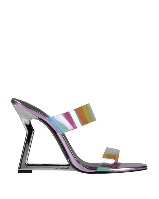 Just Cavalli White Sandals Plastic