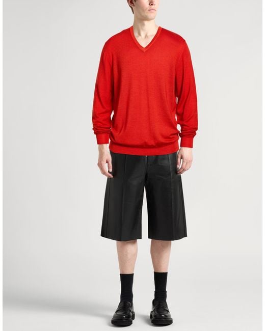 Pullover Fedeli de hombre de color Red