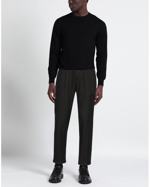 Aglini Black Trouser for men