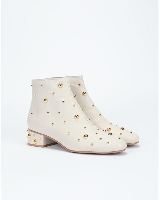 see by chloe white boots