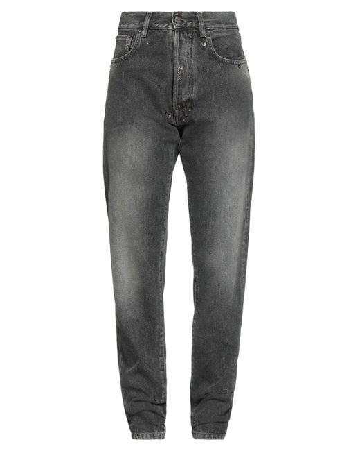 Pantaloni Jeans di Moschino in Gray