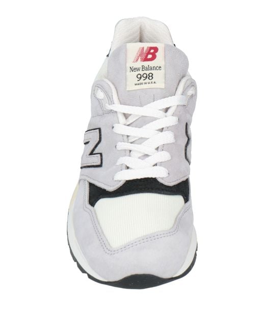 New Balance White Trainers for men
