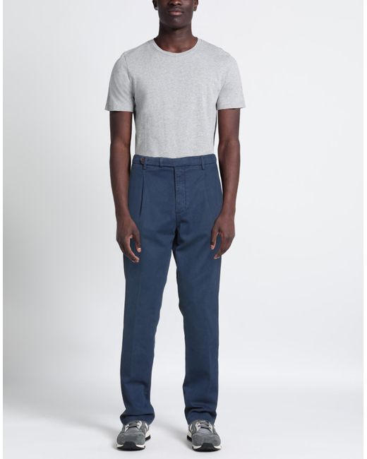 SPARVIERI Blue Trouser for men
