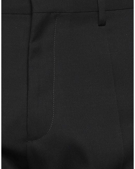 DSquared² Black Pants Virgin Wool for men