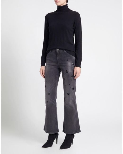 Cambio Gray Charcoal Jeans Cotton, Modal, Elastomultiester, Elastane