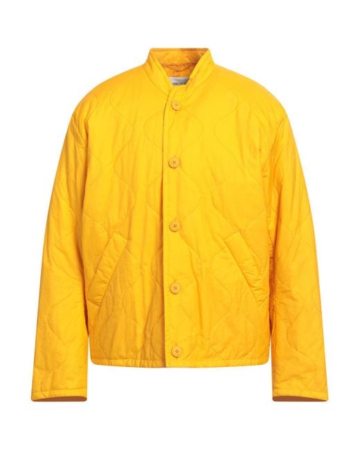 Piumino & Imbottito Sintetico di A Kind Of Guise in Yellow da Uomo