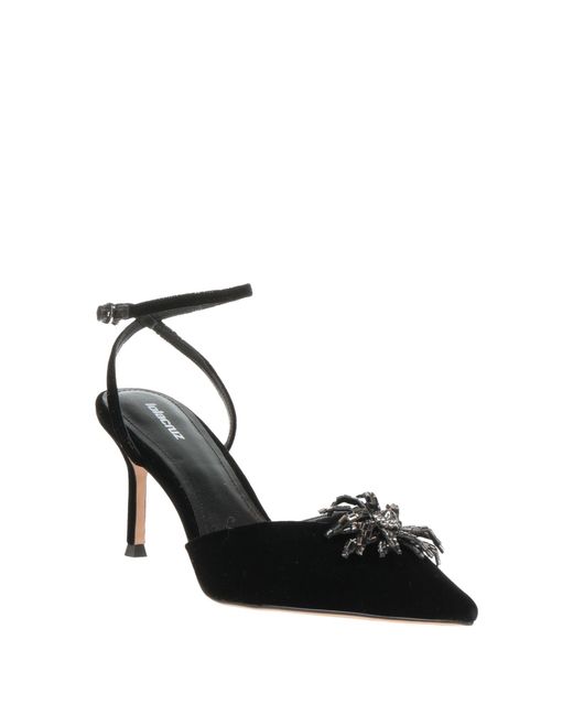 Lola Cruz Black Pumps Textile Fibers