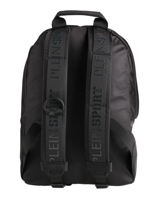 Philipp Plein Black Rucksack for men
