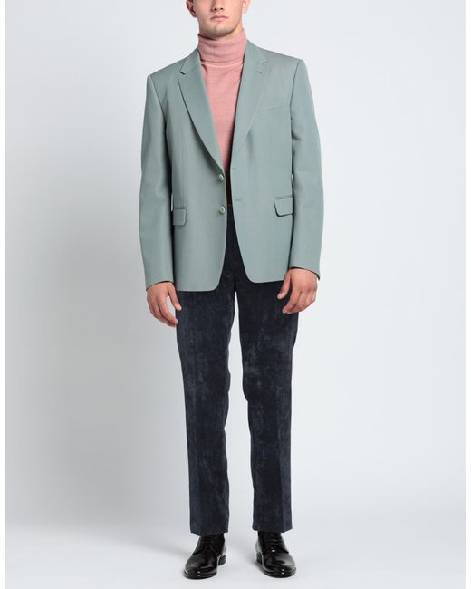 Daniele Alessandrini Blue Daniele Alessandrini Pants Polyester, Polyamide, Elastane for men