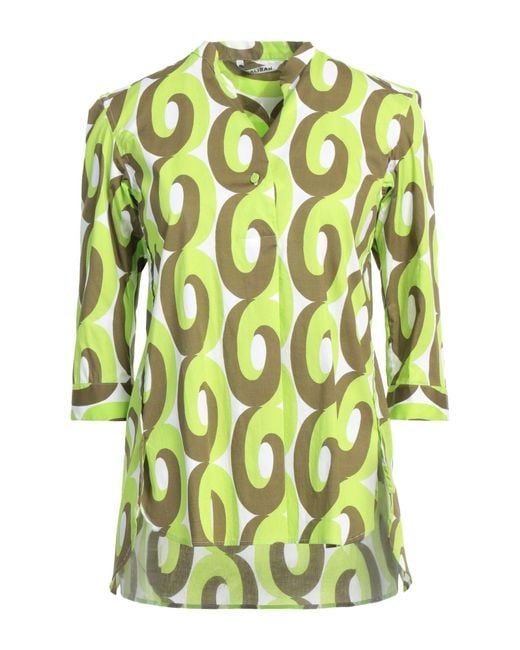 Caliban Green Light Top Cotton, Elastane