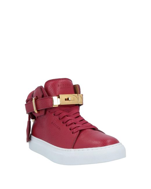 Buscemi Red Trainers