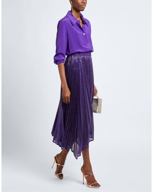 Twinset Blue Midi Skirts