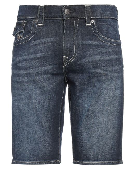 Shorts Jeans di True Religion in Blue da Uomo