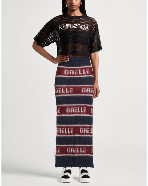 Gaelle Paris Red Midi-Rock