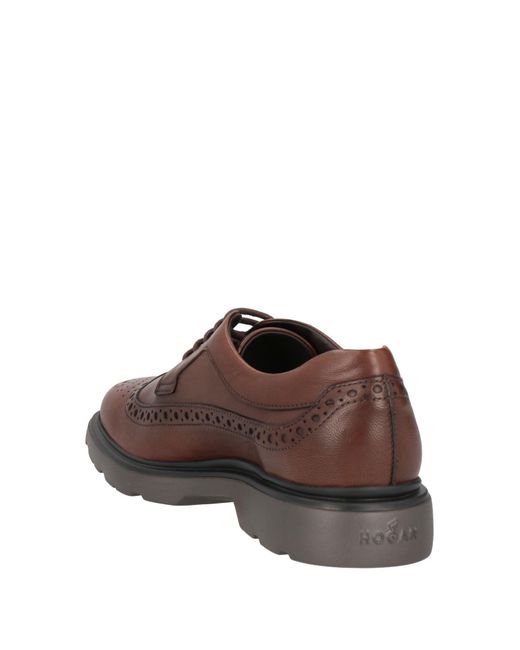 Hogan Brown Lace-up Shoes for men