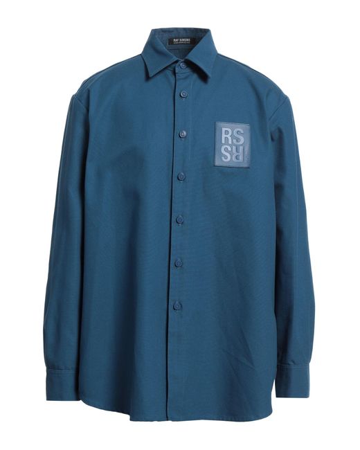 Raf Simons Blue Shirt for men