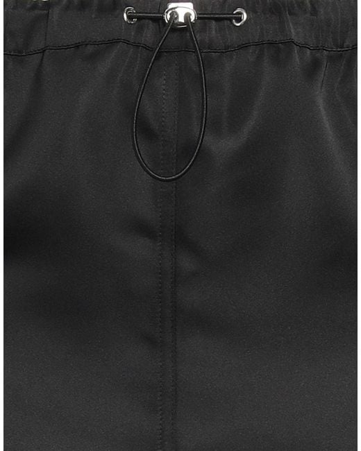 Coperni Black Mini Skirt Polyester