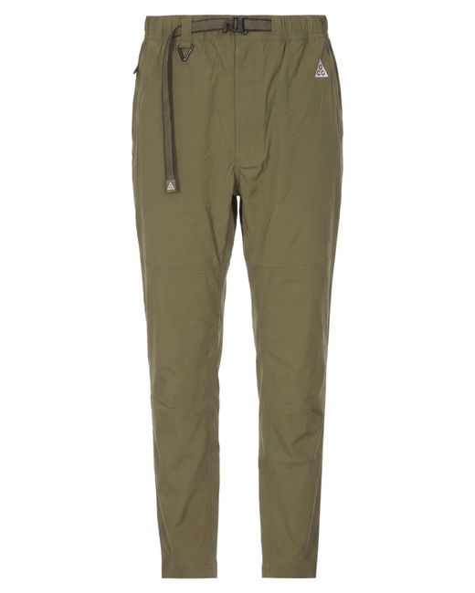 Nike Green Acg Pants Nylon, Elastane for men