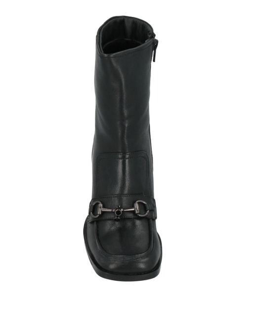 Botines de caña alta m. collection de color Black
