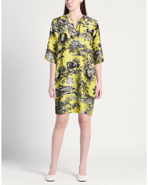 Shirtaporter Yellow Mini Dresses