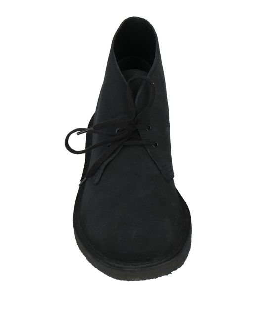 Clarks Black Ankle Boots for men
