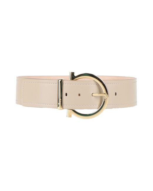 Cinturón Ferragamo de color White