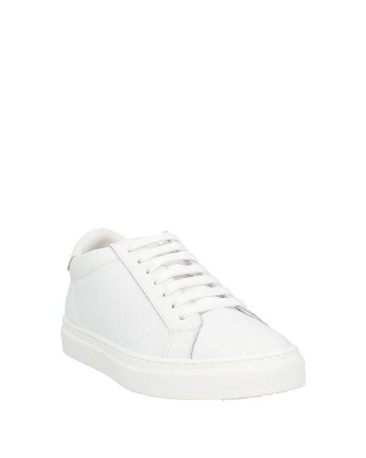 Emporio Armani White Sneakers Leather