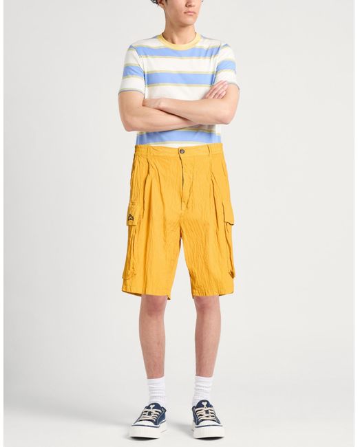 DSquared² Yellow Shorts & Bermuda Shorts for men