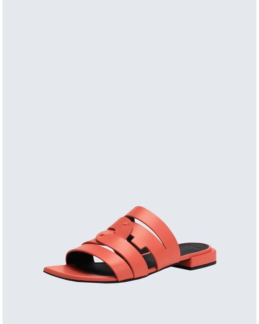 Furla Red Sandals