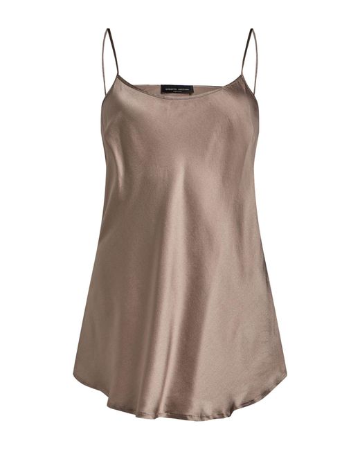 Roberto Collina Brown Tops