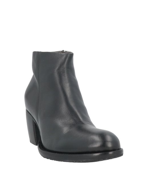 Rocco P Gray Ankle Boots Leather