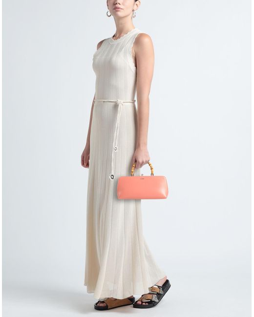 Jil Sander Pink Handbag Leather