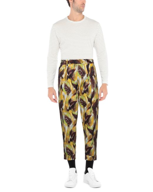 PT Torino Yellow Trouser for men