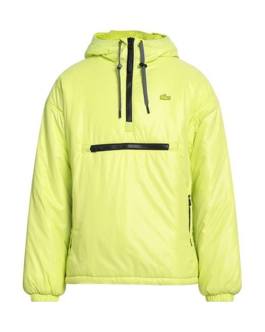 Lacoste Yellow Puffer Polyamide for men