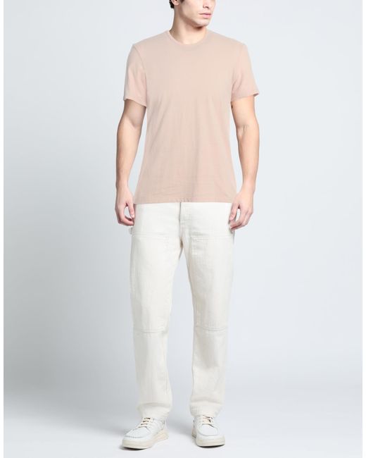 Majestic Filatures Pink T-shirt for men